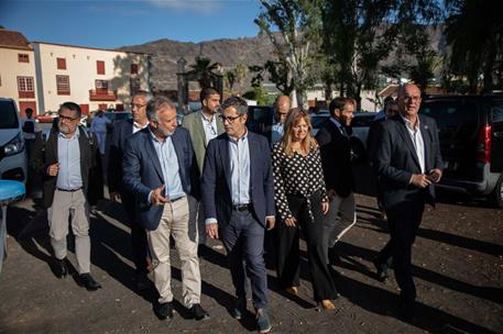 Ministro Félix Bolaños y el Presidente de Canarias Ángel Víctor